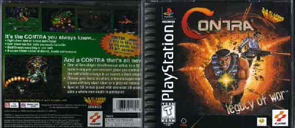 Contra CD cover