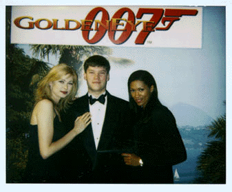 Dave and the 007 ladies