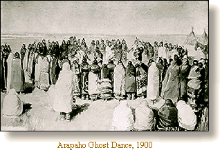 - Native Americans performing the Ghost Dance