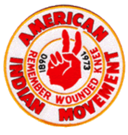 Official Patch of Wounded Knee II