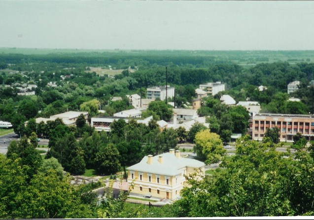 Chyhyryn from Bogdan Hill