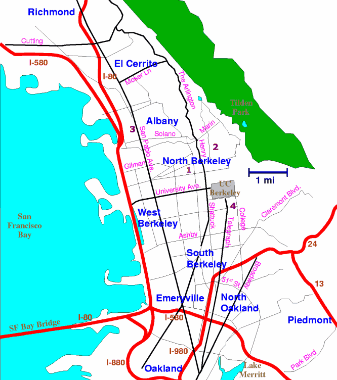 [Map of East SF Bay]