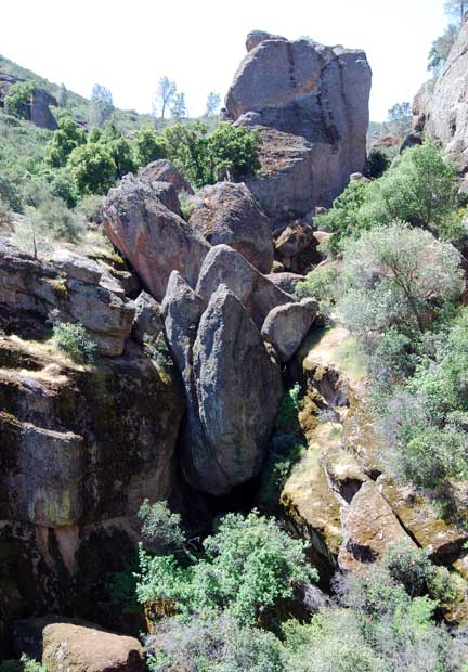Cave roof