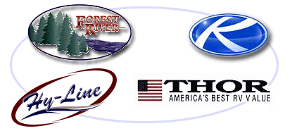 Travel Trailers, Recreational Vehicles and 5th Wheels by Fleetwood, Thor, Forest River