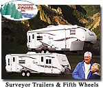 Surveyor Trailers and Fifth Wheels