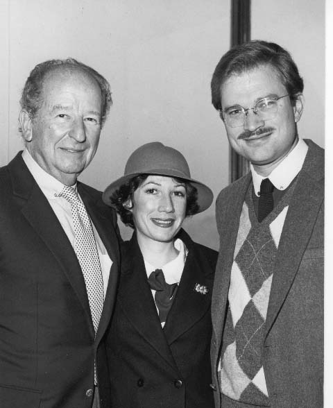 Don Neely and Carla Normand with Herb Caen