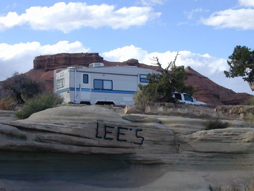 On the way to Moab, Utah