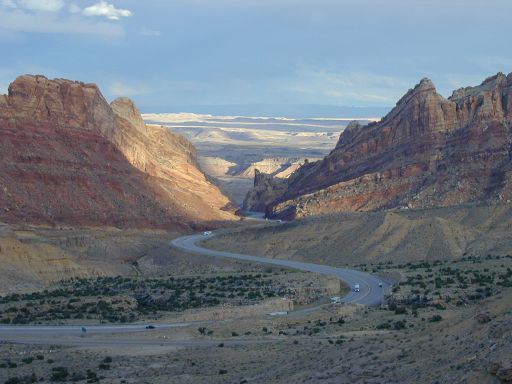 Heading East on I70 to Green River, UT