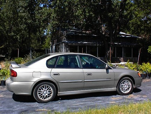 2000 GT Sedan by the barn