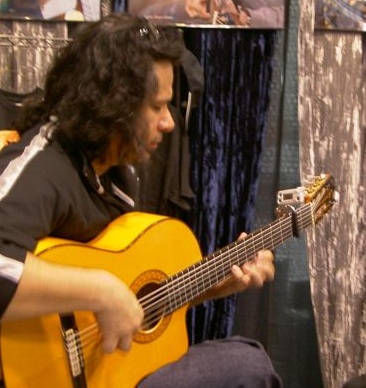 Luis at booth