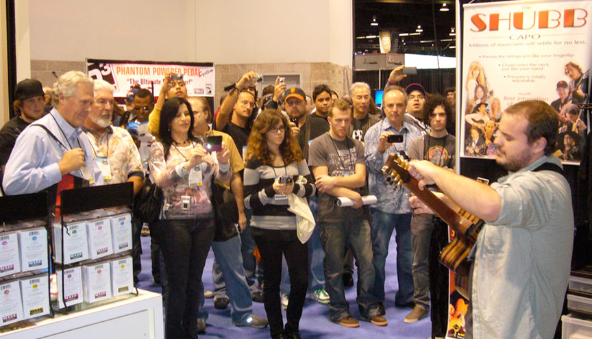 andy at booth