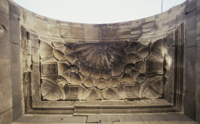 Portal, vault from below.