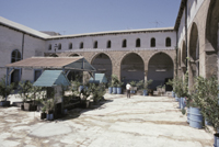 Courtyard and prayer hall facades.