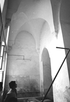 Prayer hall, narthex.