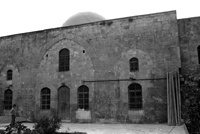 Courtyard, prayer hall facade.