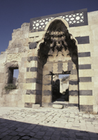 Palace of al-Malik al-Zâhir Ghâzî, portal.
