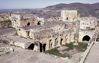 Crac des Chevaliers, inner ward.