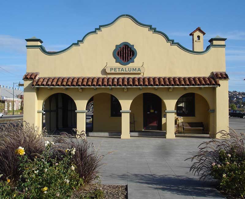 Petaluma's 1914 Train Station