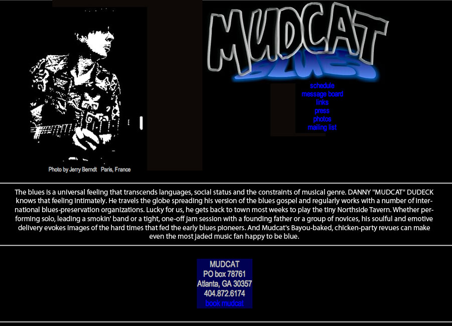 mudcat blues screen shot