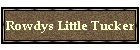 Rowdys Little Tucker