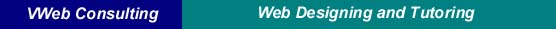 VWeb Consulting: Web Design and Tutoring