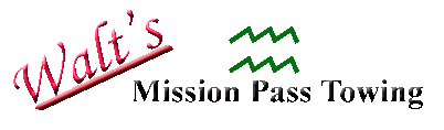 Walt's Mission Pass Towing