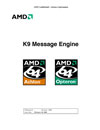 AMD K9 Message Engine Architecture example