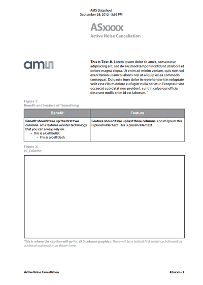 AMS FrameMaker Template