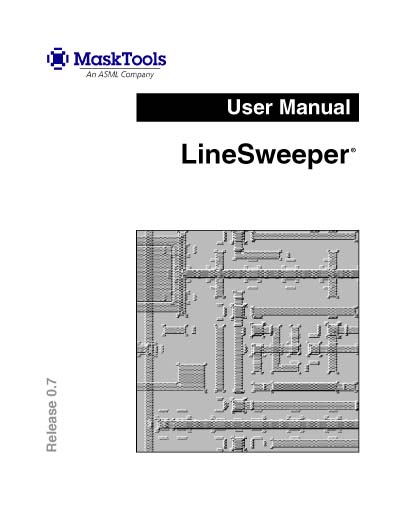 ASM Lithography (ASML) LineSweeper User's Manual
