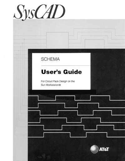 AT&T Bell Labs SCHEMA User Guide