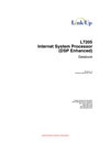 LinkUp L7205 Internet System Processor (ARM-based, DSP Enhanced) Databook example