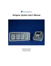 Nanosphere Verigene Molecular Diagnostics System User's Manual example