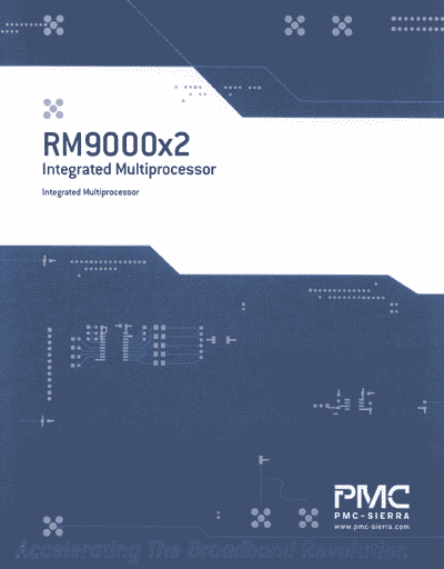 PMC-Sierra RM9000x2 Integrated Multiprocessor User Manual