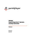 PortalPlayer PP5001 Superintegration System-on-Chip Controller Databook example