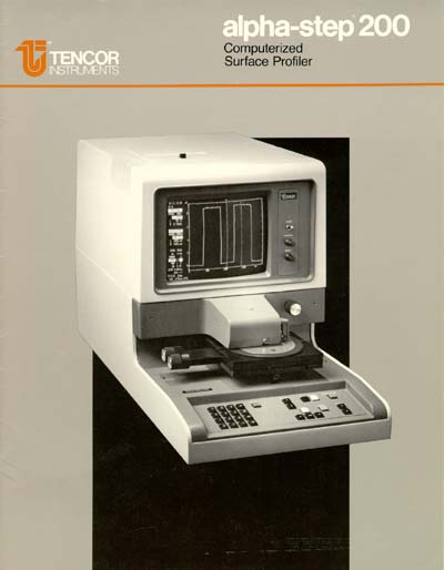 KLA-Tencor Alpha-Step 200 Data Sheet