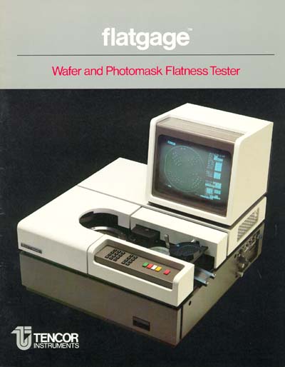 KLA-Tencor Flatgage Wafer and Photomask Flatness Tester Data Sheet