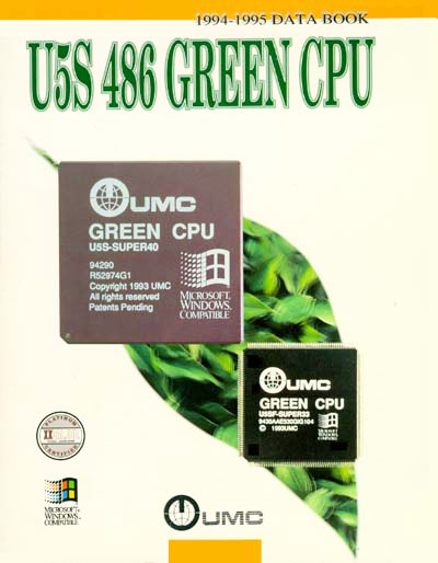 UMC U5S 486 Green CPU Data Book
