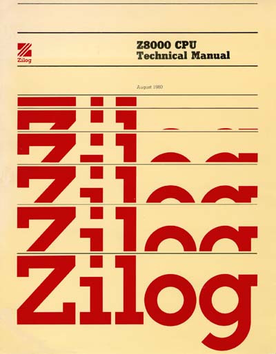 Zilog Z8000 Microprocessor Reference Manual