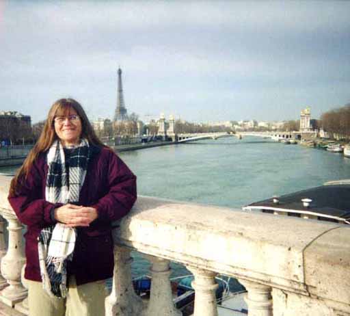 picture of margueritte on pont de la concorde