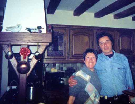 picture in christine meneclier's kitchen