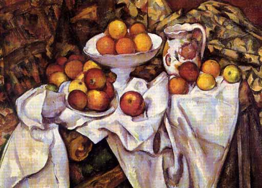 picture of still life painting by cezanne