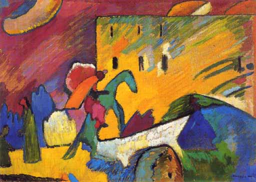 picture of the painting improvisation iii by kandinsky