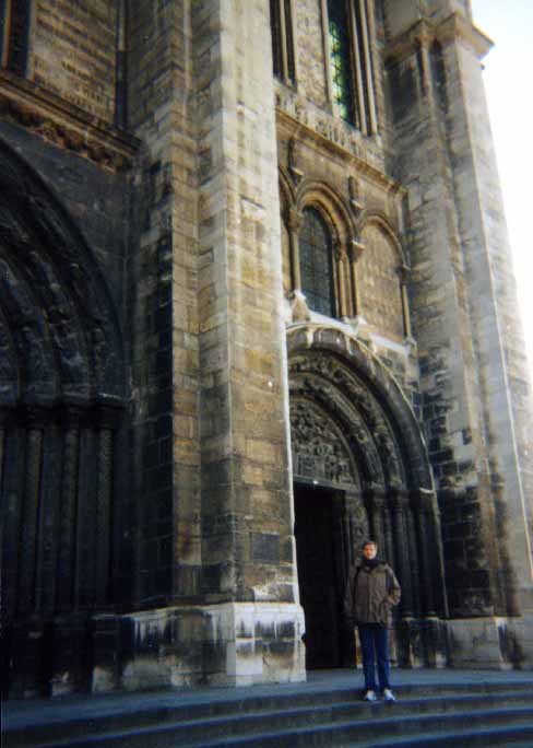 picture of guillaume at basilique saint-denis