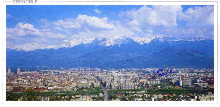 picture of postcard from grenoble