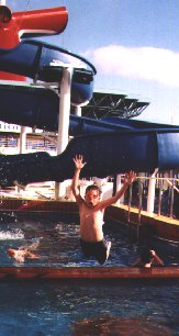 Andrew in pool