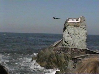 Cliff diver