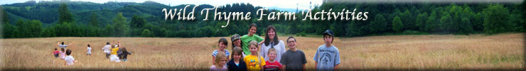 Wild Thyme Farm Activities